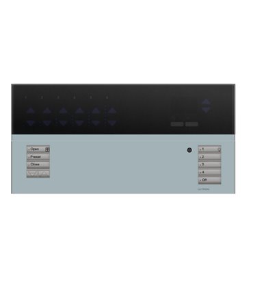 Placa GrafikEyeQS 1 Shade SATIN COLORS con grabado y Tapa trasluz