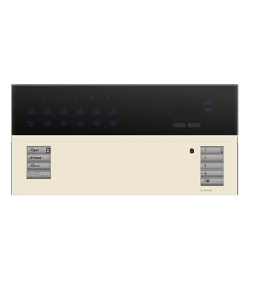 Placa GrafikEyeQS 1 Shade SATIN COLORS con grabado y Tapa trasluz