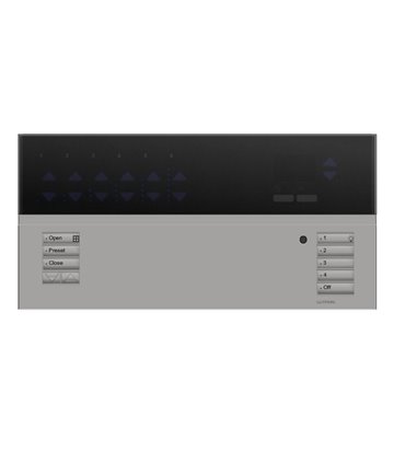 Placa GrafikEyeQS 1 Shade Colores Mate con grabado y Tapa trasluz