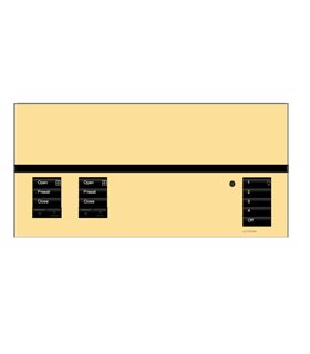 Placa GrafikEyeQS 2 Shade Metales con grabado