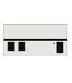 Placa Grafik Faceplate QSGFP 2CLA   CLA  