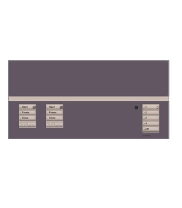 Placa GrafikEyeQS 2 Shade SATIN COLORS con grabado
