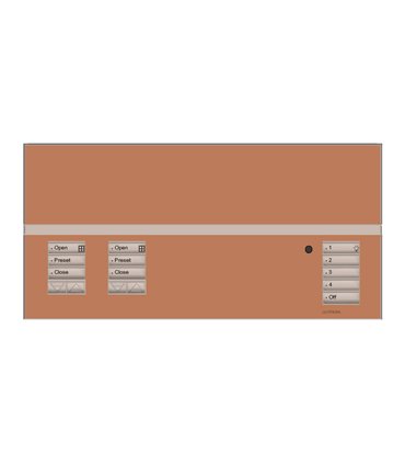 Placa GrafikEyeQS 2 Shade SATIN COLORS con grabado