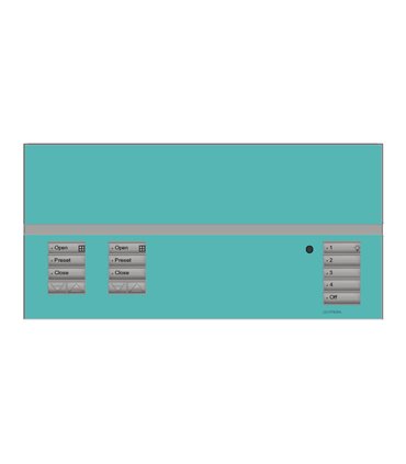 Placa GrafikEyeQS 2 Shade SATIN COLORS con grabado