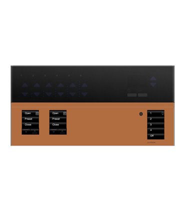 Placa GrafikEyeQS 2 Shade Metales con grabado y Tapa trasluz