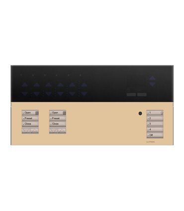 Placa GrafikEyeQS 2 Shade SATIN COLORS con grabado y Tapa trasluz