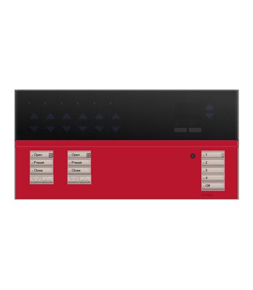 Placa GrafikEyeQS 2 Shade SATIN COLORS con grabado y Tapa trasluz