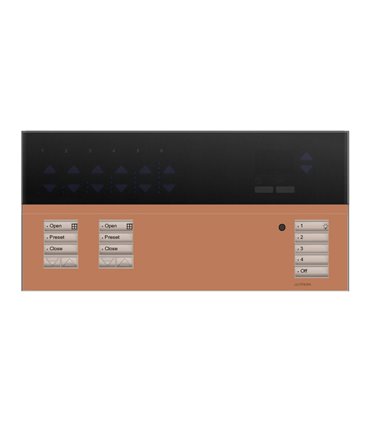 Placa GrafikEyeQS 2 Shade SATIN COLORS con grabado y Tapa trasluz