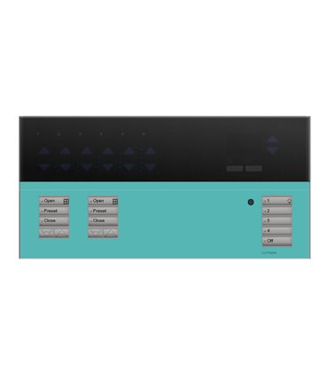 Placa GrafikEyeQS 2 Shade SATIN COLORS con grabado y Tapa trasluz