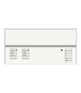 Placa GrafikEyeQS 2 Shade Colores Mate con grabado