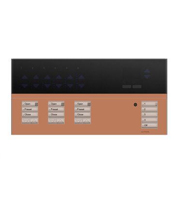 Placa GrafikEyeQS 3 Shade SATIN COLORS con grabado y Tapa trasluz