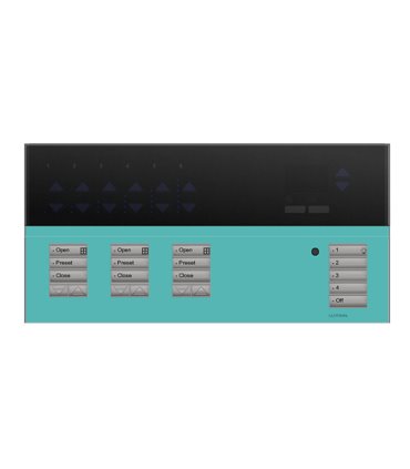 Placa GrafikEyeQS 3 Shade SATIN COLORS con grabado y Tapa trasluz
