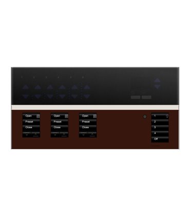 Placa GrafikEyeQS 3 Shade Colores Mate con grabado y Tapa trasluz