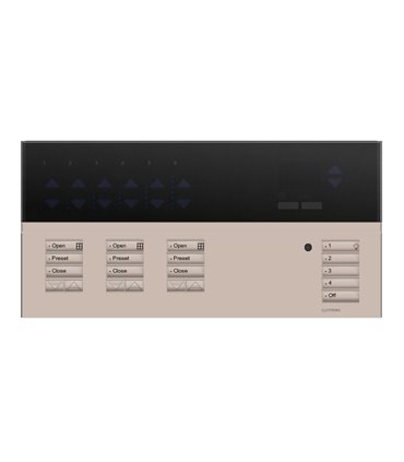 Placa GrafikEyeQS 3 Shade Colores Mate con grabado y Tapa trasluz