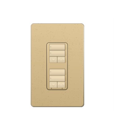 Cambio de Color para control de pared H2RLD Colores Satin y grabado