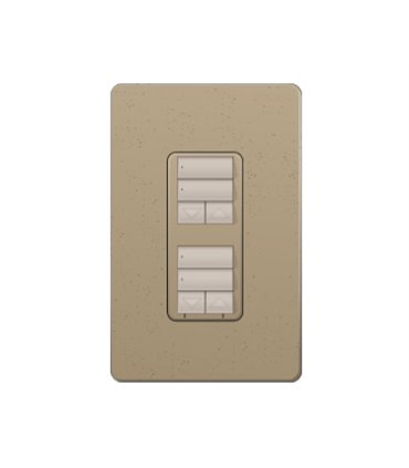 Cambio de Color para control de pared H2RLD Colores Satin y grabado