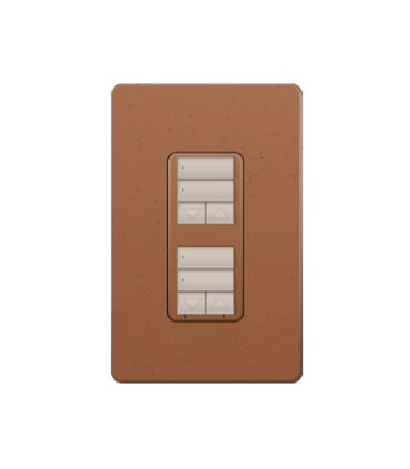 Cambio de Color para control de pared H2RLD Colores Satin y grabado
