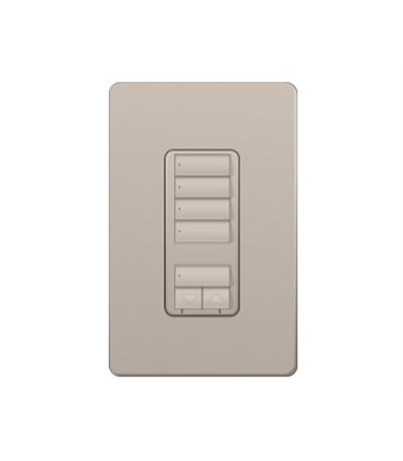 Cambio de Color para control de pared H4S Colores Satin y grabado