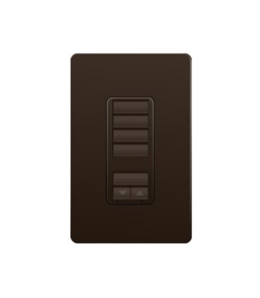 Control de pared 4 botones y atenuador de 450W Lutron RadioRA2 Colores brillantes