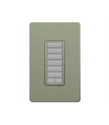 Control de Pared con Atenuador de 600W Lutron RadioRA2 Colores Satín