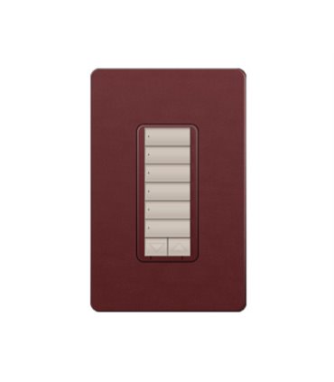 Control de Pared con Atenuador de 600W Lutron RadioRA2 Colores Satín