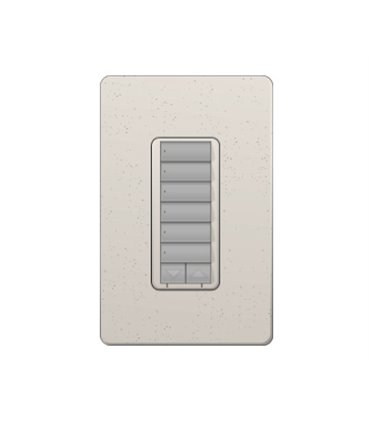 Control de Pared con Atenuador de 600W Lutron RadioRA2 Colores Satín