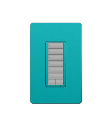 Control de Pared con Atenuador de 600W Lutron RadioRA2 Colores Satín