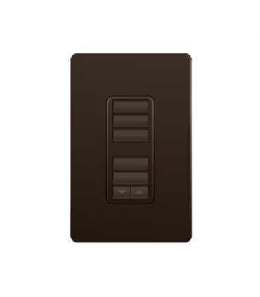 Control de Pared con R/L Lutron RadioRA2 Colores Brillantes