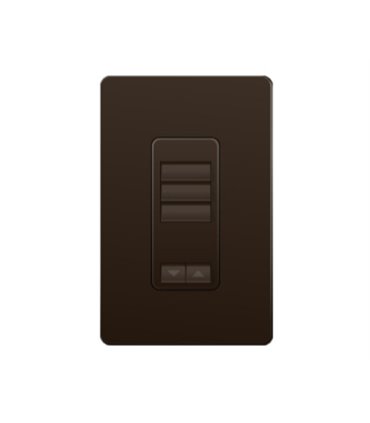 Control de Pared 3 Botones con R/L Lutron RadioRA2 Colores Brillantes