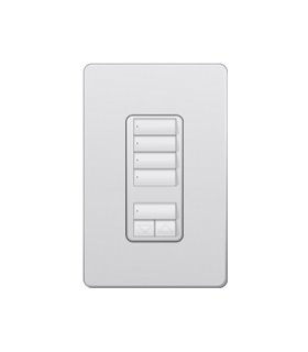 Control de pared 4 botones Lutron RadioRA2 Colores Satin