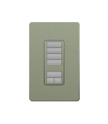 Control de pared 4 botones Lutron RadioRA2 Colores Satín