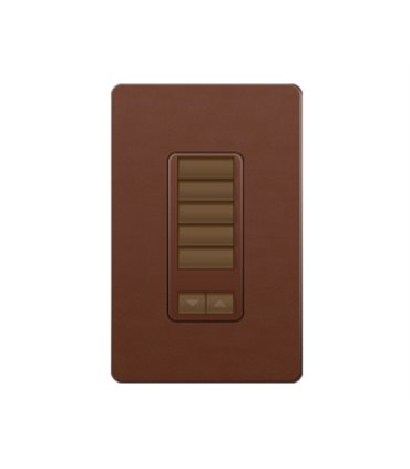 Control de Pared 5 Botones con R/L Lutron RadioRA2 Colores Satín