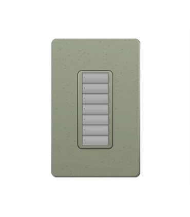 Control de Pared 7 Botones RadioRA2 Colores Satin
