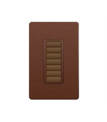 Control de Pared 7 Botones RadioRA2 Colores Satin