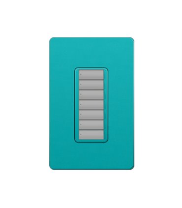 Control de Pared 7 Botones RadioRA2 Colores Satin