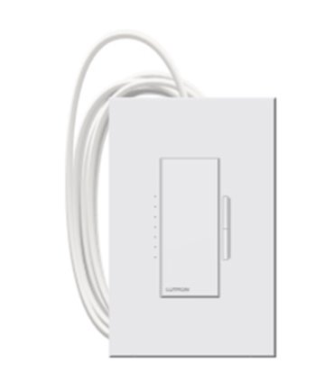 Atenuador Enchufable Lutron RadioRA2 300W Colores Satin