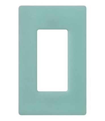 Placa 1 ventana colores mate SW