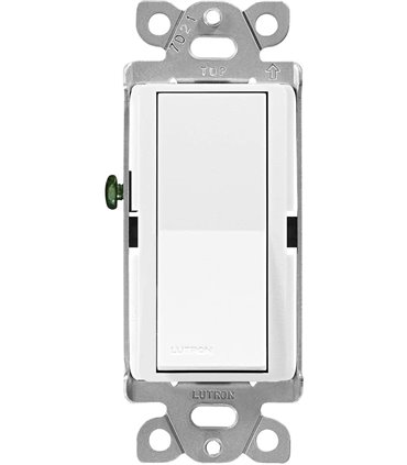 INTERRUPTOR SATIN COLOR 15A COLOR BLANCO MATE