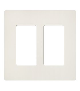 Placa 2 ventanas colores mate