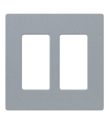 Placa 2 ventanas colores mate SW
