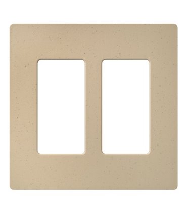 Placa 2 ventanas colores mate SW