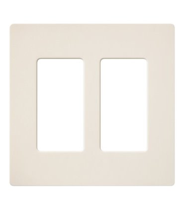 Placa 2 ventanas colores mate SW