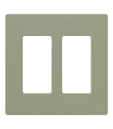 Placa 2 ventanas colores mate SW