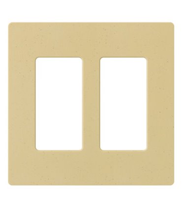 Placa 2 ventanas colores mate SW