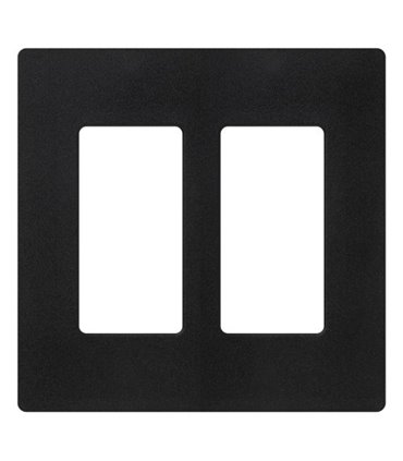Placa 2 ventanas colores mate SW