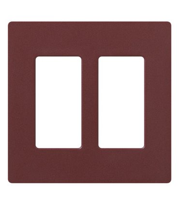 Placa 2 ventanas colores mate SW