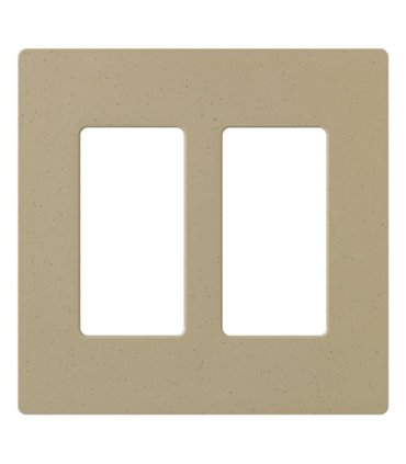 Placa 2 ventanas colores mate SW