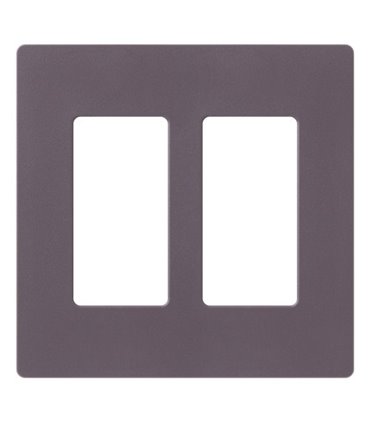 Placa 2 ventanas colores mate SW