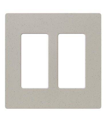 Placa 2 ventanas colores mate SW