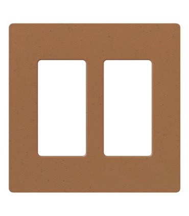 Placa 2 ventanas colores mate SW